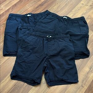 Set of 4 l Cat + Jack Pull On Woven Shorts l Size Husky XL (14)
